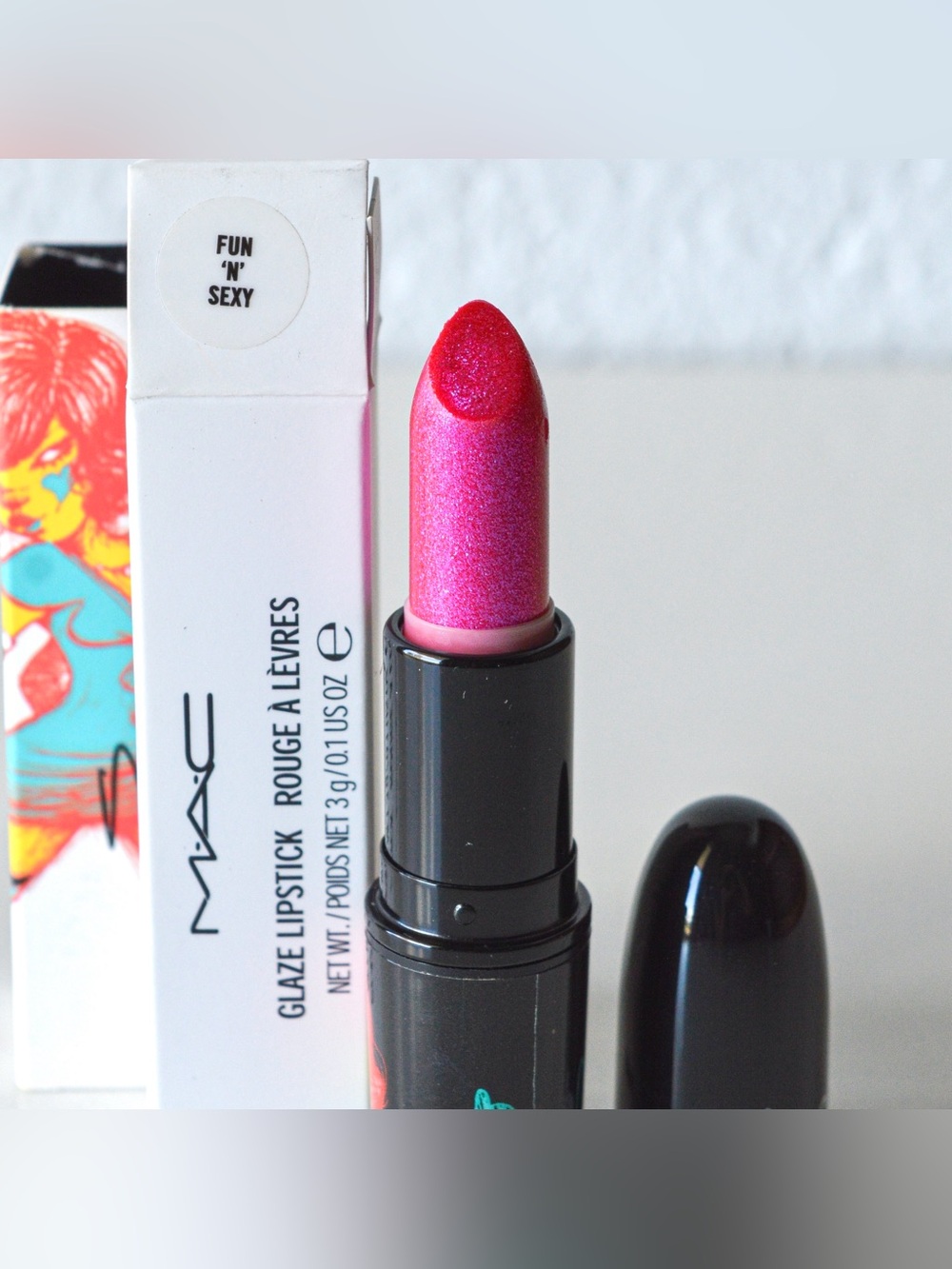 MAC Cosmetics Lipstick *FUN & SEXY* Discontinued Rare 2008 Fafi Collection